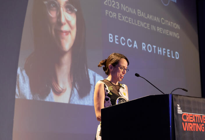 Washington Post's Becca Rothfeld receives the 2023 National Book Critics Award