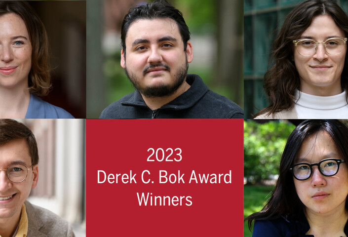 2023 Bok Award Winners in a grid