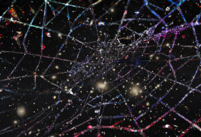Image of a "cosmic web"