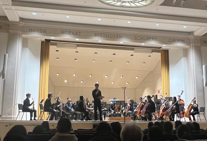Student Center Orchestra Winter 2023 Concert in Paine Hall