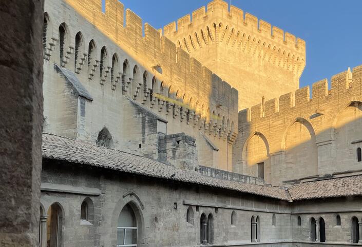 Archives départementales de Vaucluse in the Palais de Papes in Avignon