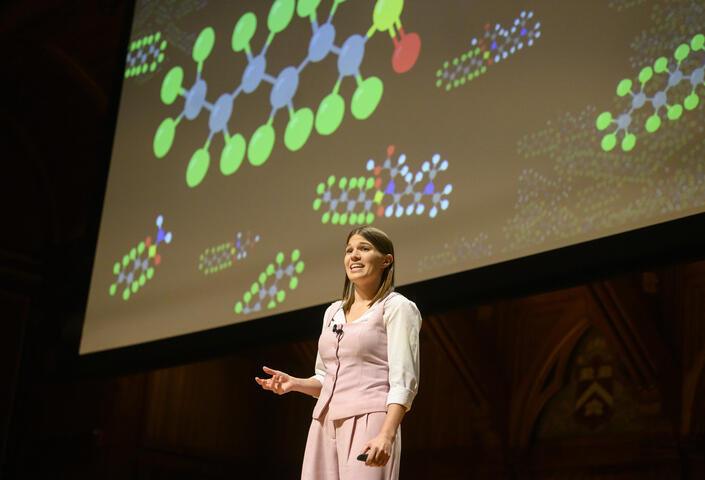 Heidi Pickard at the 2024 Harvard Horizons Symposium