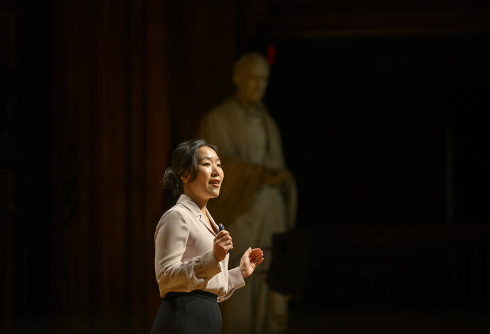 Juhee Kang at the Harvard Horizons Symposium 2024