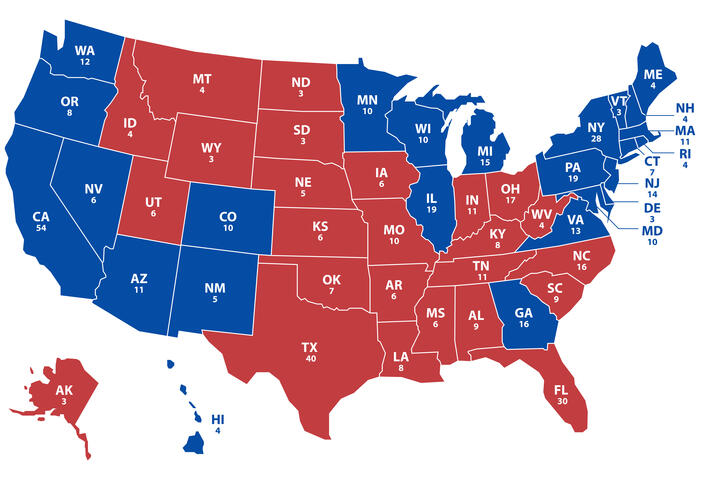 Electoral College Map