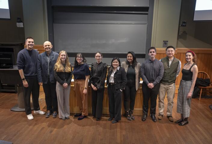 photo of the 10 three minute thesis finalists