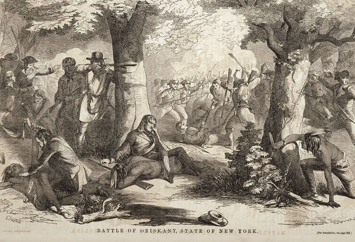 Image of the Battle of Oriskany