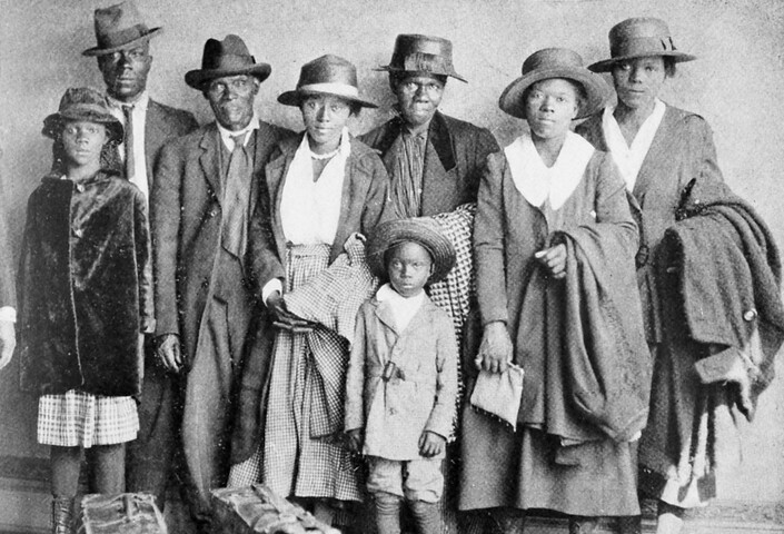 African American Family in South Chicago 1922