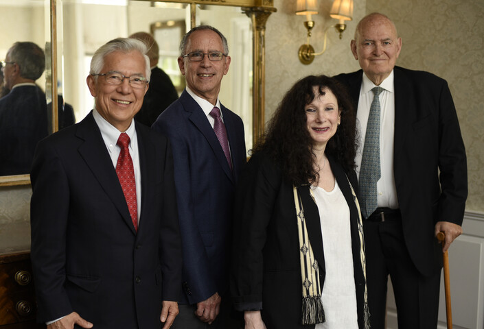 Centennial Medalists 2018: Choon Fong Shih, Harold Luft, Beth Adelson, and Guido Goldman