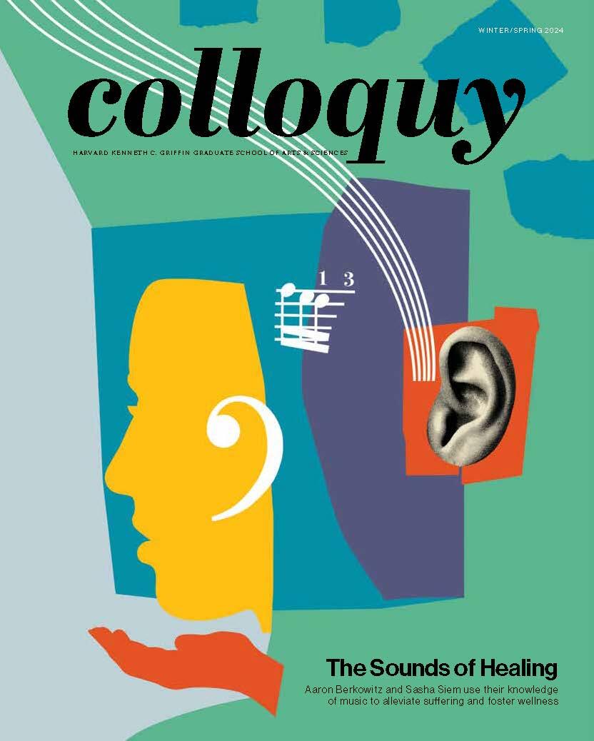 Cover of winter/spring 2024 issue of Colloquy magazine
