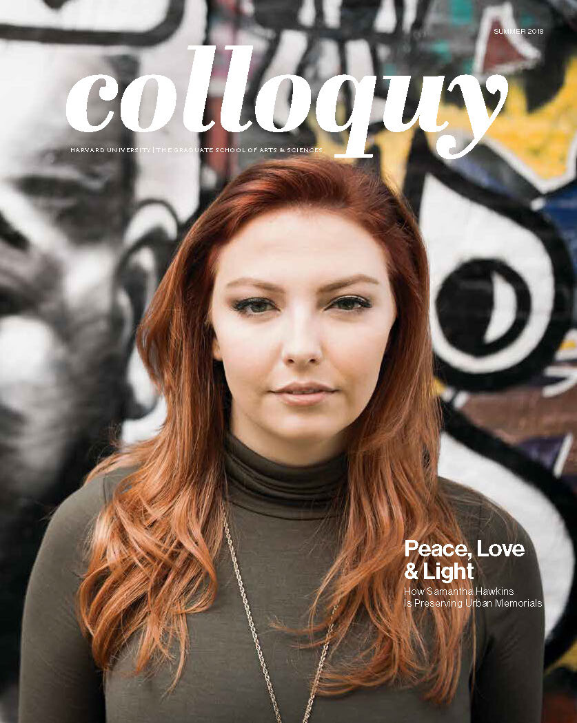 Colloquy Magazine Cover Summer 2018, cover story Peace, Love, and Light
