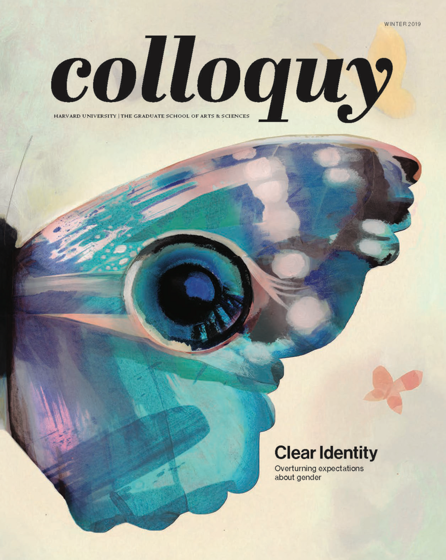 Colloquy cover image of a butterfly's wing