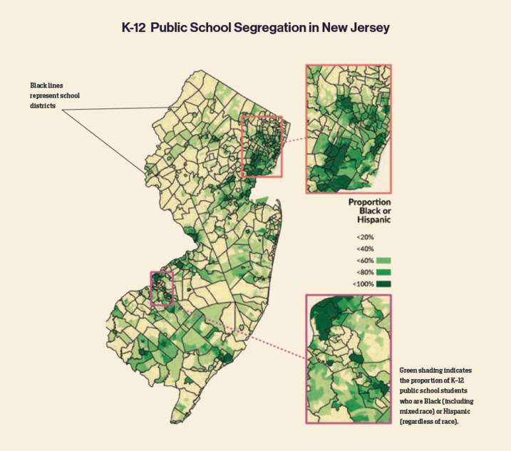 K-12 Public School Segregation in NJ