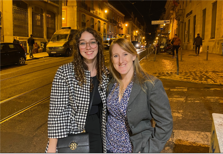 Lish and Young-Pearse at ADPD Conference in Lisbon
