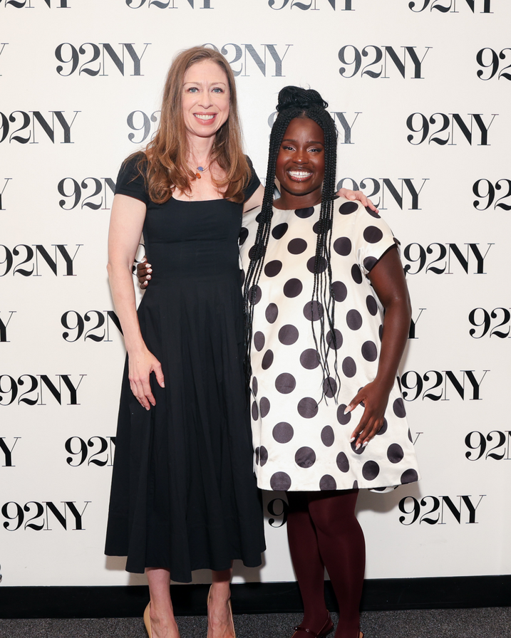 Anna Gifty Opoku-Agyeman and Dr. Chelsea Clinton