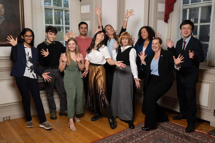 GSC ExecutivCommittee 2025-26, Lakshmi Clark, Dean of Students, and Janet 