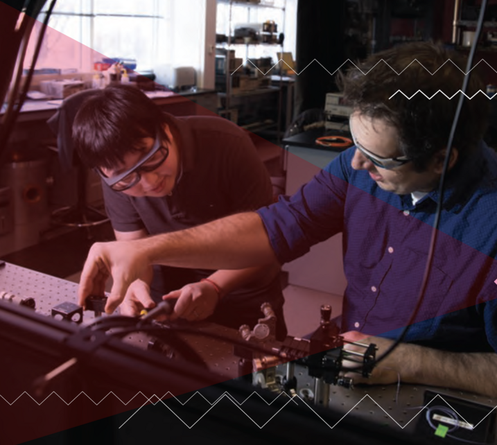 two people working in a lab