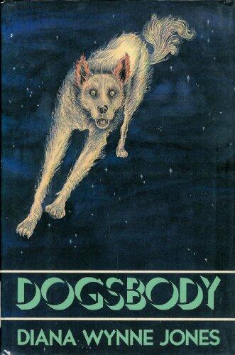 book cover for Dogsbody, showing a fearsome looking dog