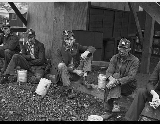 Kentucky coal miners (Jenkins, Kentucky, 1935)