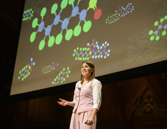 Heidi Pickard at the 2024 Harvard Horizons Symposium