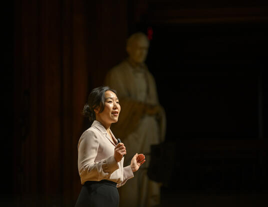 Juhee Kang at the Harvard Horizons Symposium 2024