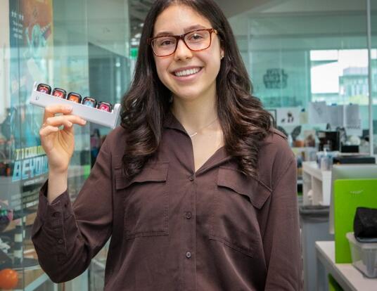Alissia Di Maria, S.M. '26, in data science