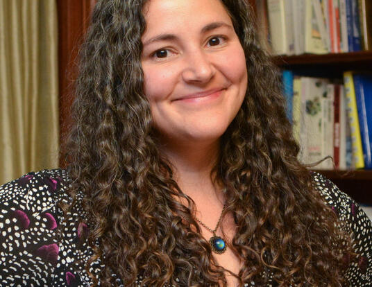 Yale psychology professor Laurie Santos, PhD '03