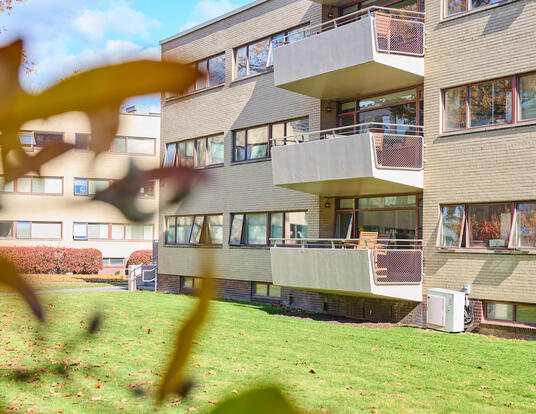 exterior of GSAS residence hall
