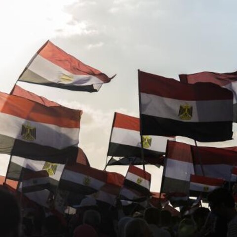 Egyptian flags 