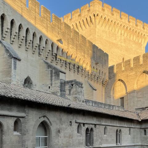 Archives départementales de Vaucluse in the Palais de Papes in Avignon