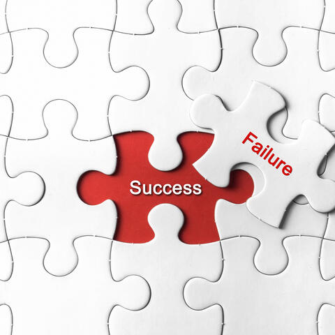 puzzle pieces - success:failure