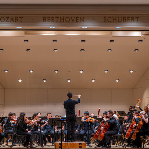 Leo orchestrates the Spring 2024 concert