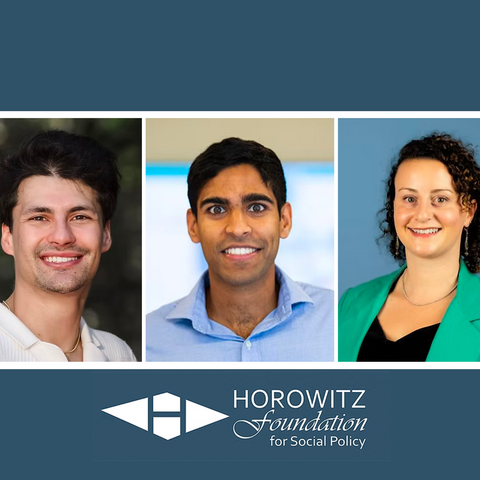 Thumbnail of 2025 Horowitz Foundation winners with logo below