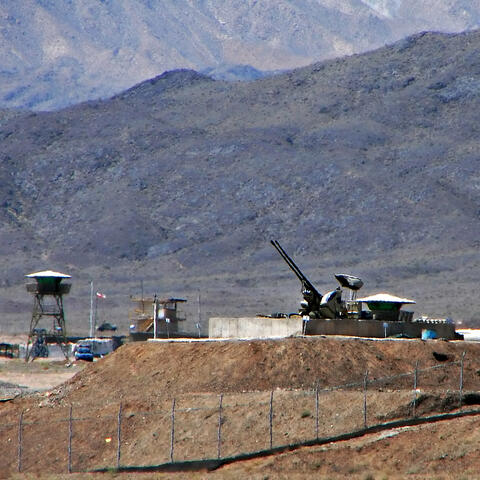 Natanz Nuclear Site in Iran-Hamed Saber