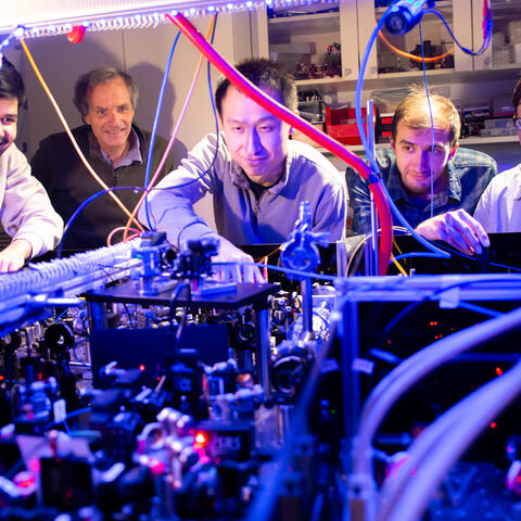 Anant Kale, Prof. Markus Greiner, Muqing Xu, Lev Kendrick, Youqi Gang