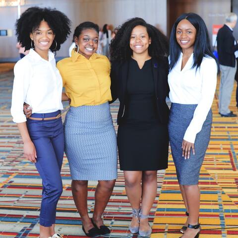 Lacey at SHURP 2017 End of Summer Leadership Alliance Symposium