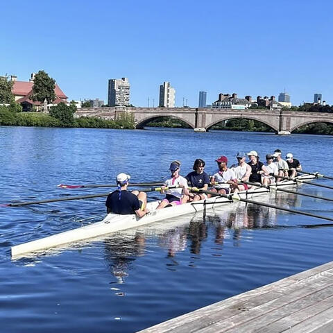 rowing club on the charles