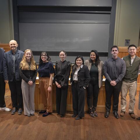 photo of the 10 three minute thesis finalists