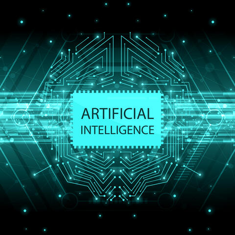 An image for blogs and news sites dealing with artificial intelligence, AI, machine learning, smart computers etc.