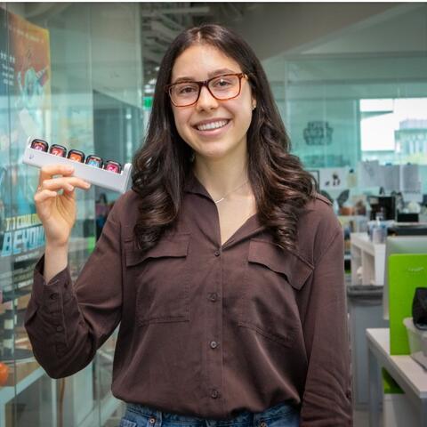 Alissia Di Maria, S.M. '26, in data science