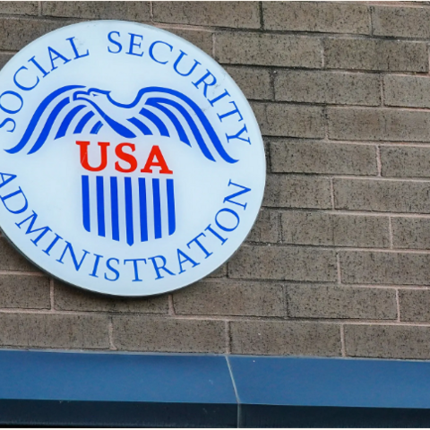 Social Security Administration sign