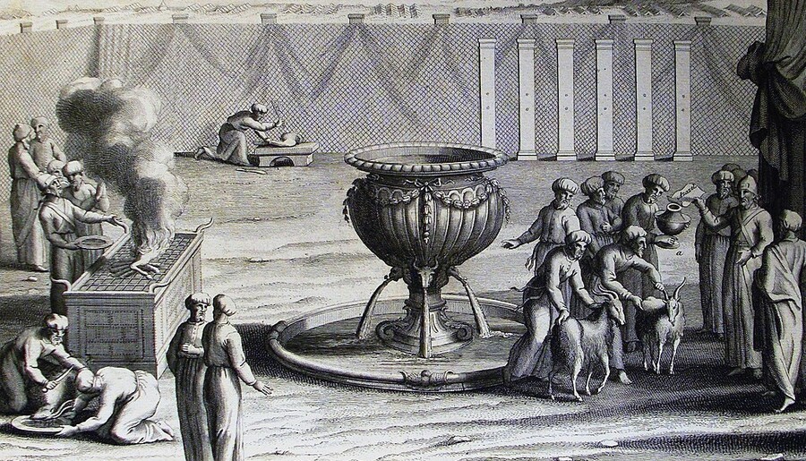 Picture of scapegoat