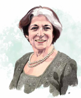 Illustration of Mina Bissell