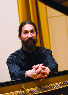 Berkowitz as a PhD student in music at Harvard Griffin GSAS (2009)