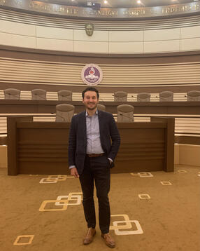 O'Donohue at the Constitutional Court of Turkey in Ankara