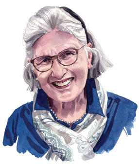 illustration of Lorraine Daston