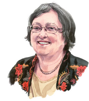 Illustration of Mary Beth Norton