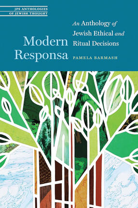 Book cover for Modern Responsa: An Anthology of Jewish Ethical and Ritual Decisions