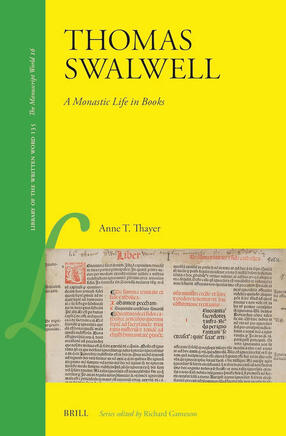 Cover for Thomas Swalwell: A Monastic Life in Books,