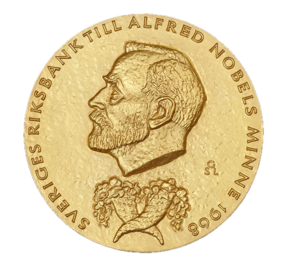 emblem for nobel prize in economics medal