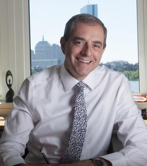 David Autor sitting at desk